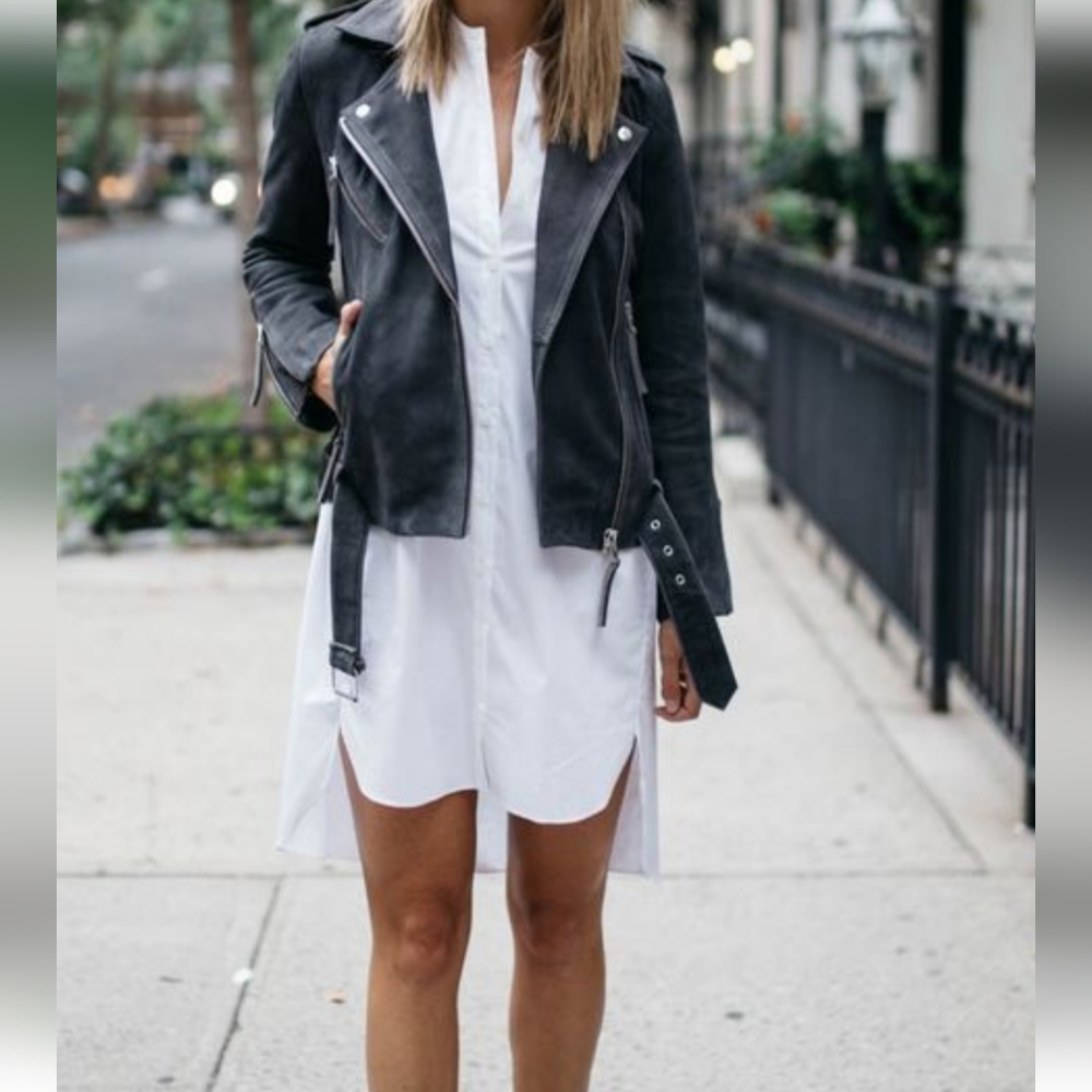 White Shirt Dress - Picture 2 of 5